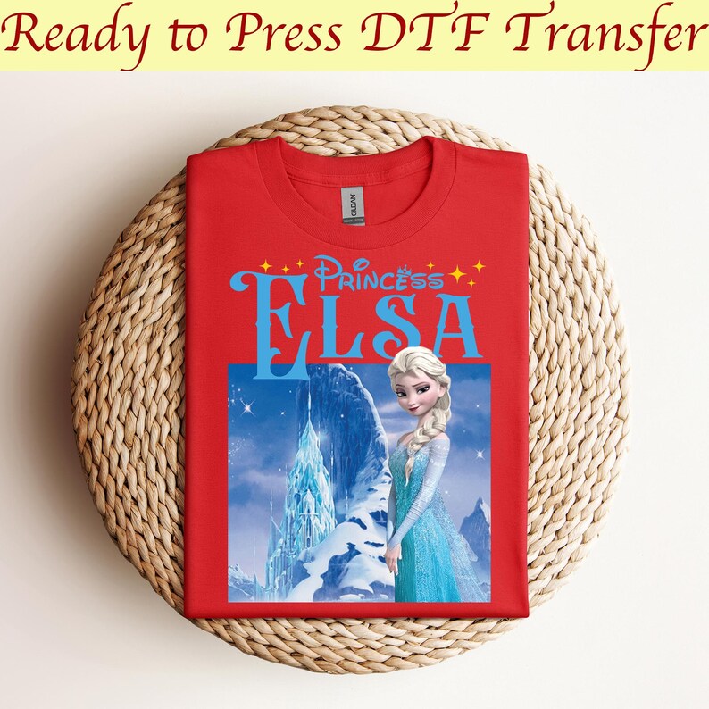 Disney Frozen Elsa Watercolor DTF,Elsa Anna Olaf Kristoff DTF, Disney Frozen DTF, Disney Frozen Elsa Dtf, Disney Frozen Friends Dtf
