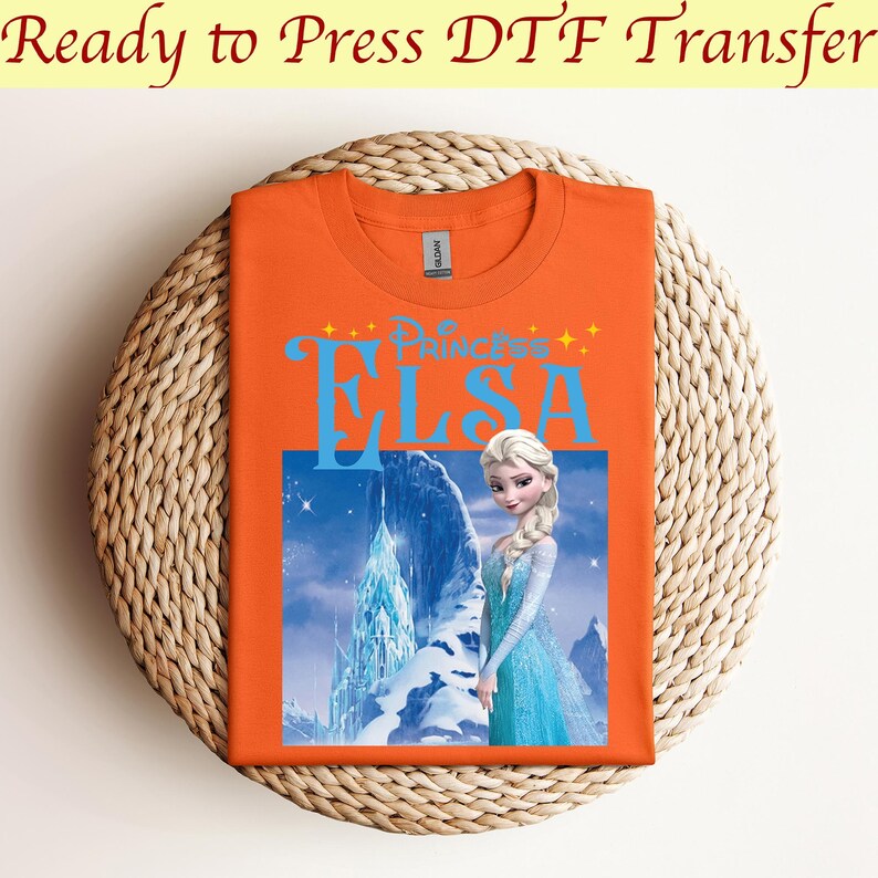 Disney Frozen Elsa Watercolor DTF,Elsa Anna Olaf Kristoff DTF, Disney Frozen DTF, Disney Frozen Elsa Dtf, Disney Frozen Friends Dtf