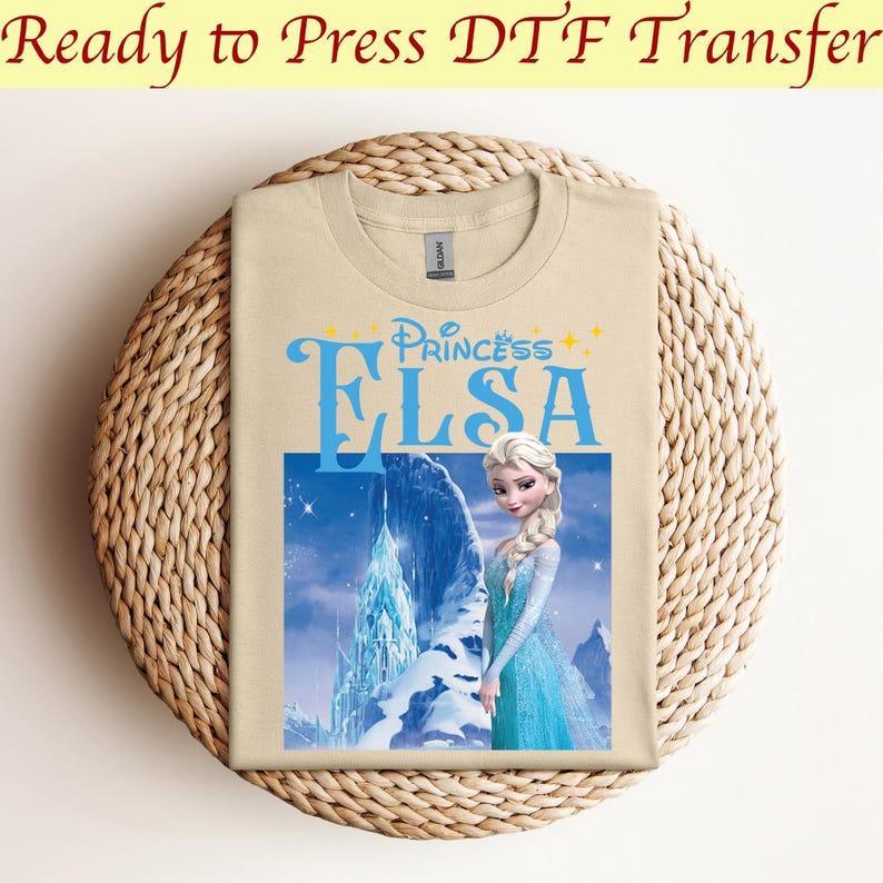 Disney Frozen Elsa Watercolor DTF,Elsa Anna Olaf Kristoff DTF, Disney Frozen DTF, Disney Frozen Elsa Dtf, Disney Frozen Friends Dtf