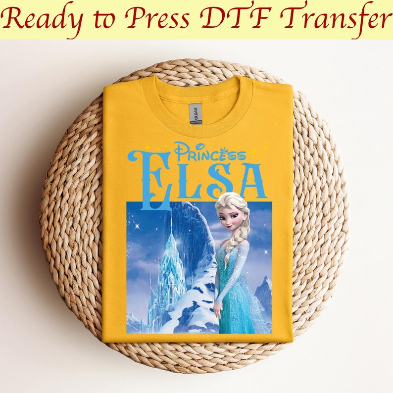 Disney Frozen Elsa Watercolor DTF,Elsa Anna Olaf Kristoff DTF, Disney Frozen DTF, Disney Frozen Elsa Dtf, Disney Frozen Friends Dtf