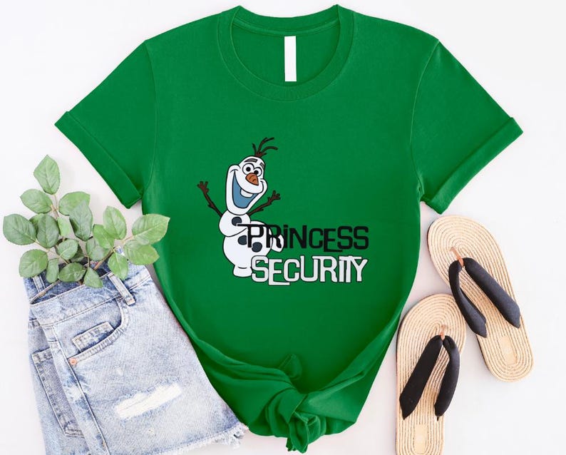 Princess Security Olaf Shirt, Disney Frozen Shirt, Frozen Friends Shirt, Disney Frozen Olaf Shirt,Disney Princess Shirt, Frozen Elsa Shirt