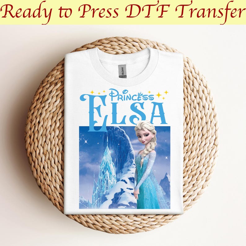 Disney Frozen Elsa Watercolor DTF,Elsa Anna Olaf Kristoff DTF, Disney Frozen DTF, Disney Frozen Elsa Dtf, Disney Frozen Friends Dtf
