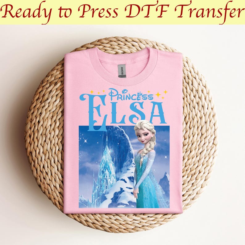 Disney Frozen Elsa Watercolor DTF,Elsa Anna Olaf Kristoff DTF, Disney Frozen DTF, Disney Frozen Elsa Dtf, Disney Frozen Friends Dtf