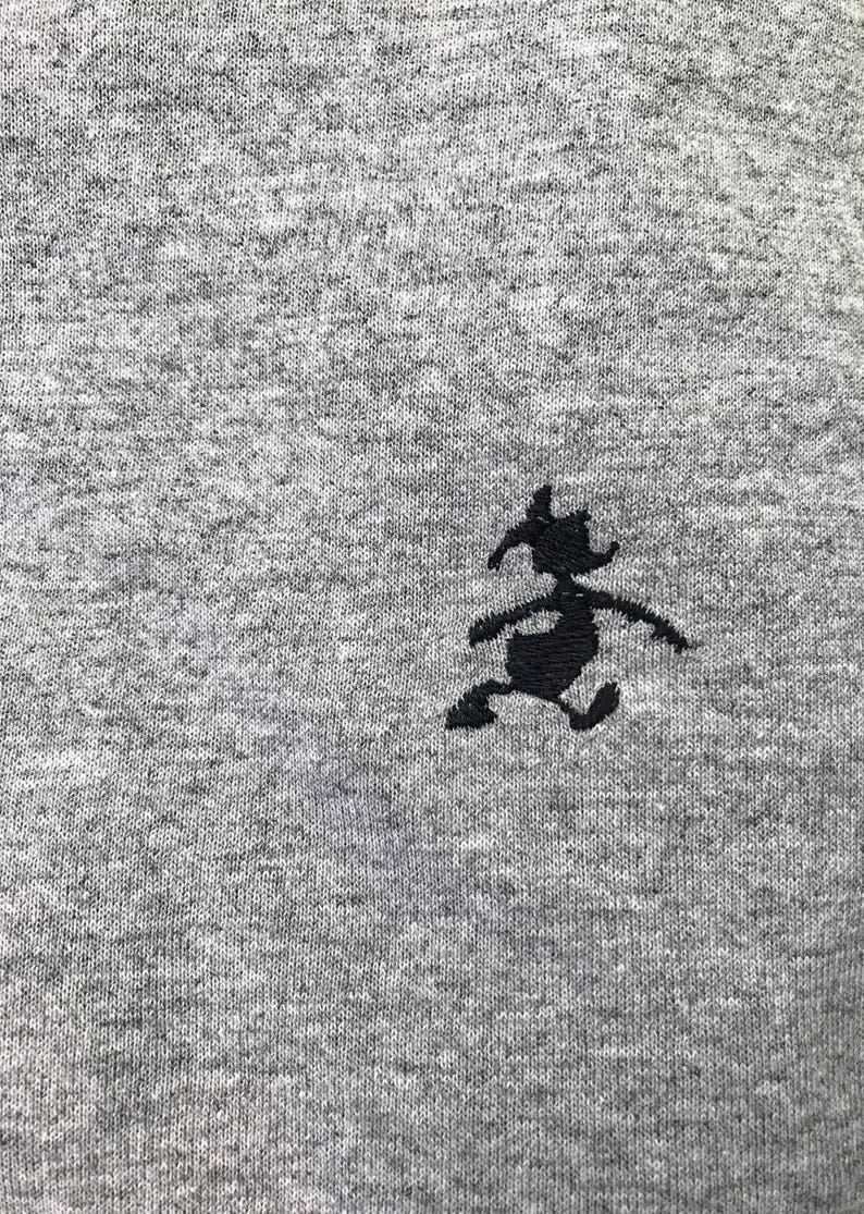 Donald Duck OR Minnie Mouse Silhouette Embroidered Polo