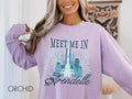 Meet Me In Arendelle Sweatshirt - Comfort Colors Princess Castle Shirt