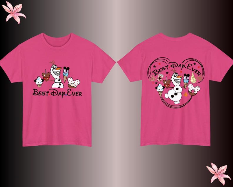 Olaf Best Day Ever Shirt, Disney Frozen Shirt, Frozen Friends Shirt, Disney Frozen Olaf Shirt, Disney Princess Shirt, Frozen Elsa Shirt