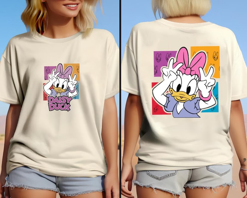Daisy Duck Shirt, Mickey and Friends Shirt, Mickey Characters Shirt, Donald Duck Shirt, Couple Shirt