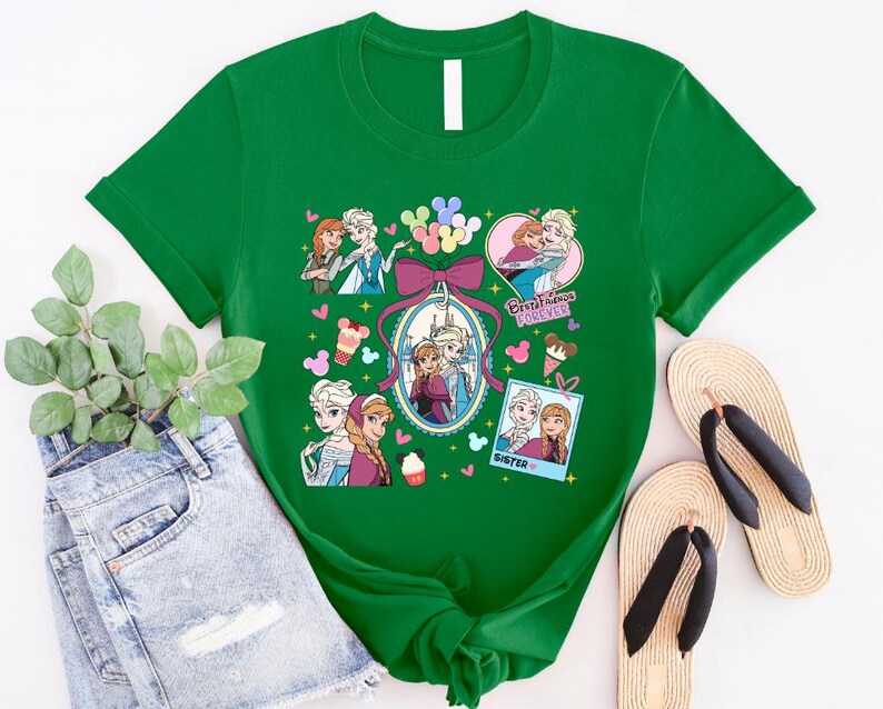 Disney Frozen Elsa And Anna Shirt, Disney Frozen Best Friends Forever Shirt, Frozen Friends Shirt, Disney Frozen Shirt,Disney Princess Shirt