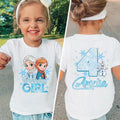 Elsa Anna Frozen Birthday Shirt, Frozen Family Birthday Shirt, Elsa Birthday Shirt,  Birthday Girl Shirt, Disneyland Princess Elsa
