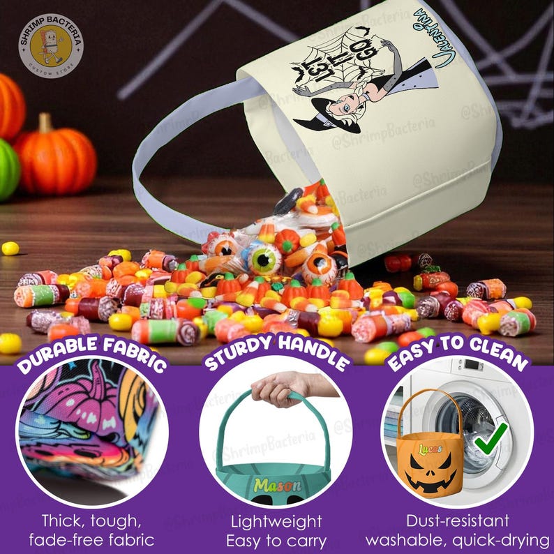 Disney Frozen Princess Trick or Treat Basket, Trick or Treat Halloween Basket with Name, Let It Go Elsa Birthday Girl Gifts, Gift For Kids