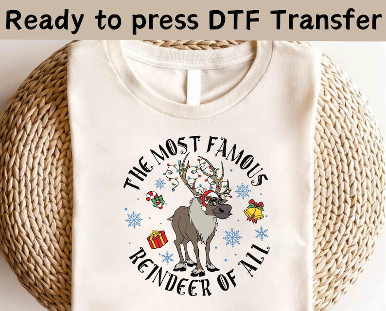 Disney Frozen Princess Christmas DTF,Elsa and Anna product image 1