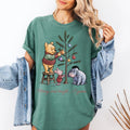 Merry and Bright, I Guess Shirt Vintage Winnie-the-Pooh & Eeyore Christmas Tee
