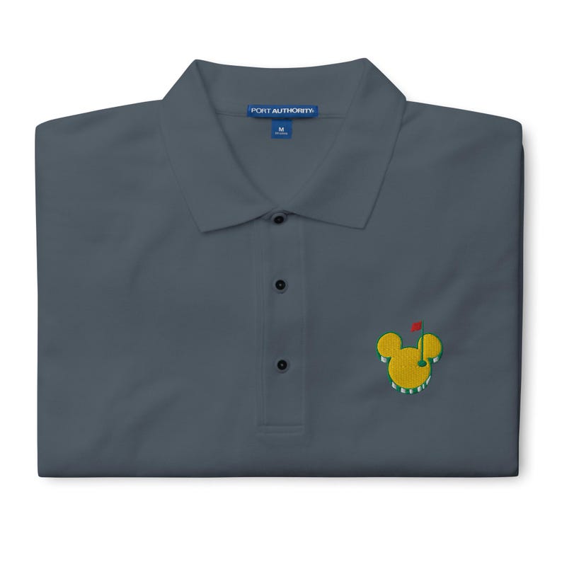 Mouse-ter’s Mickey Golf Tourament Inspired Embroidered Relaxed Fit Polo | Subtle Disney Golf Shirt | Country Club Disney Style