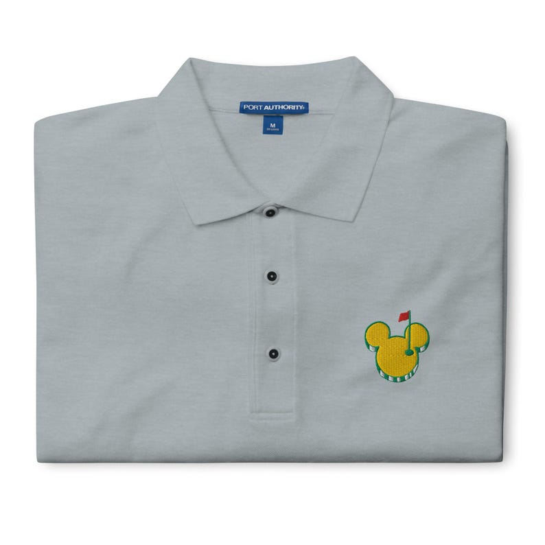 Mouse-ter’s Mickey Golf Tourament Inspired Embroidered Relaxed Fit Polo | Subtle Disney Golf Shirt | Country Club Disney Style