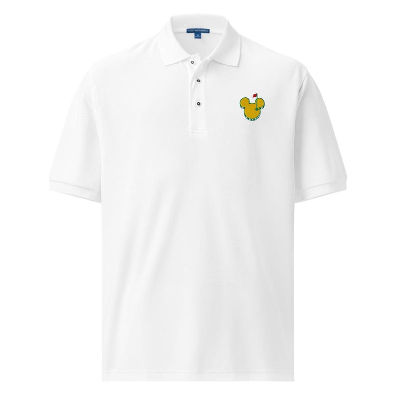 Mouse-ter’s Mickey Golf Tourament Inspired Embroidered Relaxed Fit Polo | Subtle Disney Golf Shirt | Country Club Disney Style
