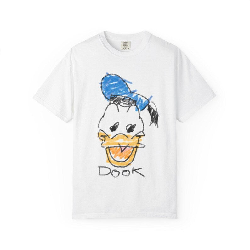 Dook T-Shirt | Emo Punk Donald Duck Graphic Tee Shirt | Goth Alt Disney