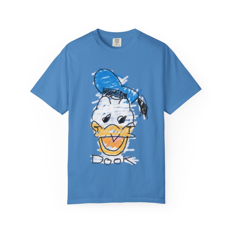 Dook T-Shirt | Emo Punk Donald Duck Graphic Tee Shirt | Goth Alt Disney