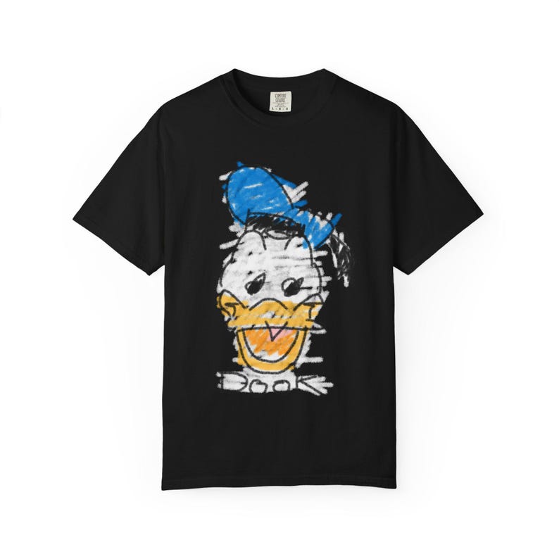 Dook T-Shirt | Emo Punk Donald Duck Graphic Tee Shirt | Goth Alt Disney