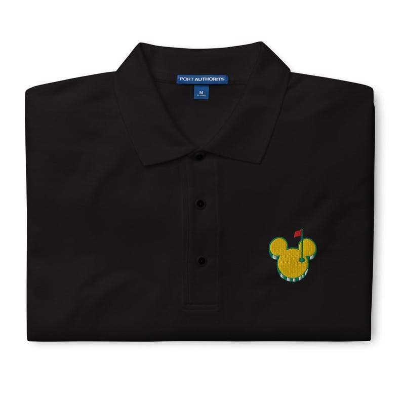 Mouse-ter’s Mickey Golf Tourament Inspired Embroidered Relaxed Fit Polo | Subtle Disney Golf Shirt | Country Club Disney Style