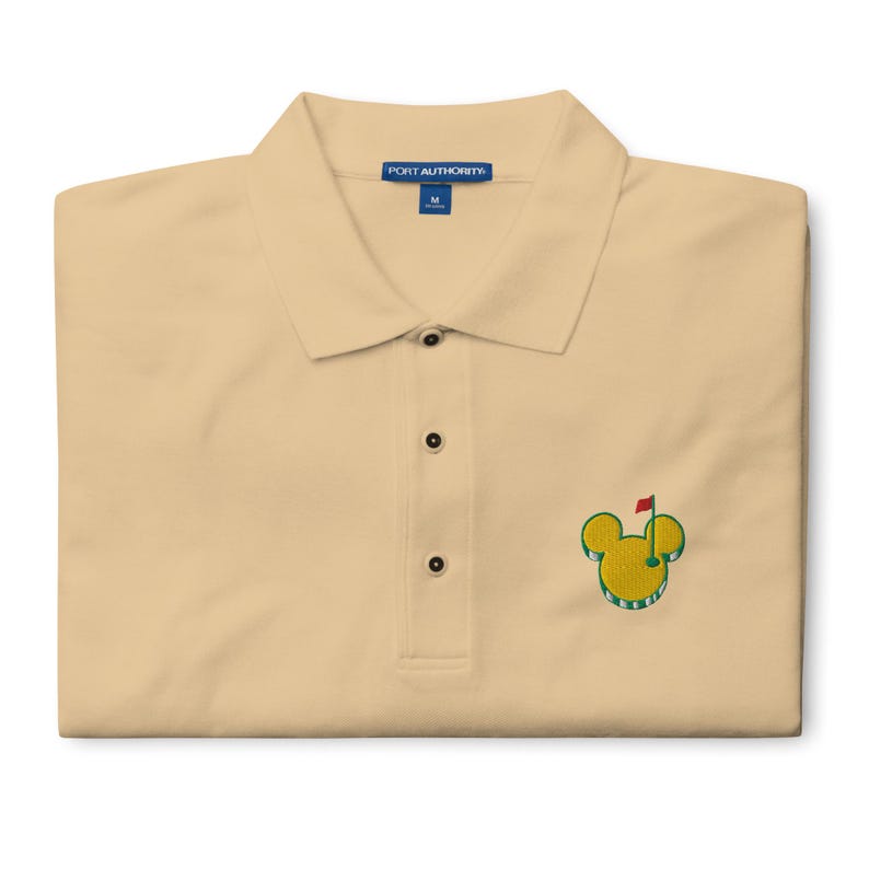 Mouse-ter’s Mickey Golf Tourament Inspired Embroidered Relaxed Fit Polo | Subtle Disney Golf Shirt | Country Club Disney Style