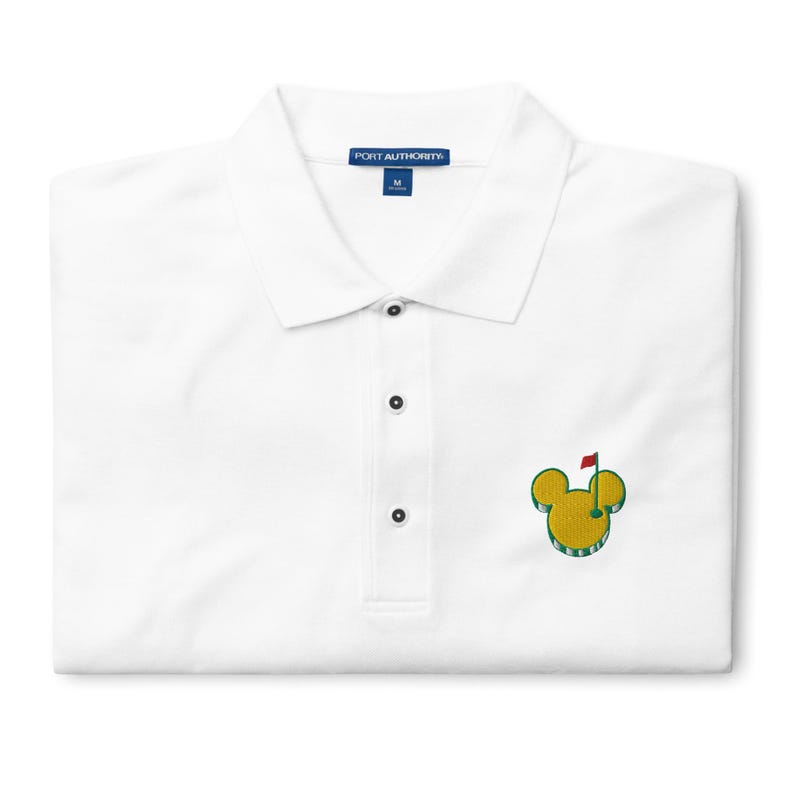 Mouse-ter’s Mickey Golf Tourament Inspired Embroidered Relaxed Fit Polo | Subtle Disney Golf Shirt | Country Club Disney Style