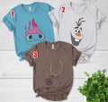 Disney Frozen Face Characters Shirt, Princess Elsa and Anna Shirt, Olaf Hans Sven Kristoff Oaken Shirt, Disney Trip Shirt, Frozen Gift Shirt