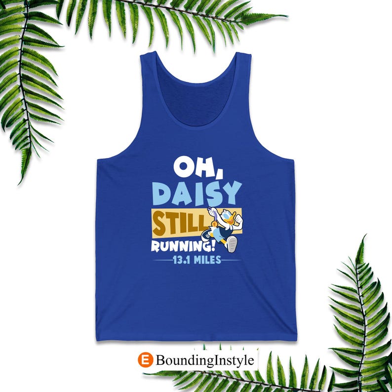 Donald and Daisy Running 13.1 Miles Tank Top, runDisney, WDW Marathon Weekend 2026, Runner 5K, 10K, Half Marathon, Disneyland Tank Tops