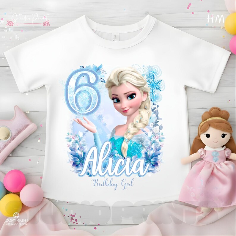 Personalized Princess Birthday Raglan Shirt, Family Matching HL76