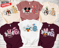 Disney Squad Matching Shirts 2026 - Personalized Mickey Minnie Donald Pluto Tees - Custom Names