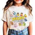 Duck Disney Characters Group | Funny Cute Trend | Matching Set | Unisex Tshirt Hoodie | Kids Tee Baby Romper | Premium DTF Print|Gift| NA122