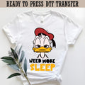 Donald Duck DTF, Donald Duck Heat Transfer, Disneyworld DTF Transfer, Disneyland Ready to Press, Mickey DTF Transfers, Disney Gifts
