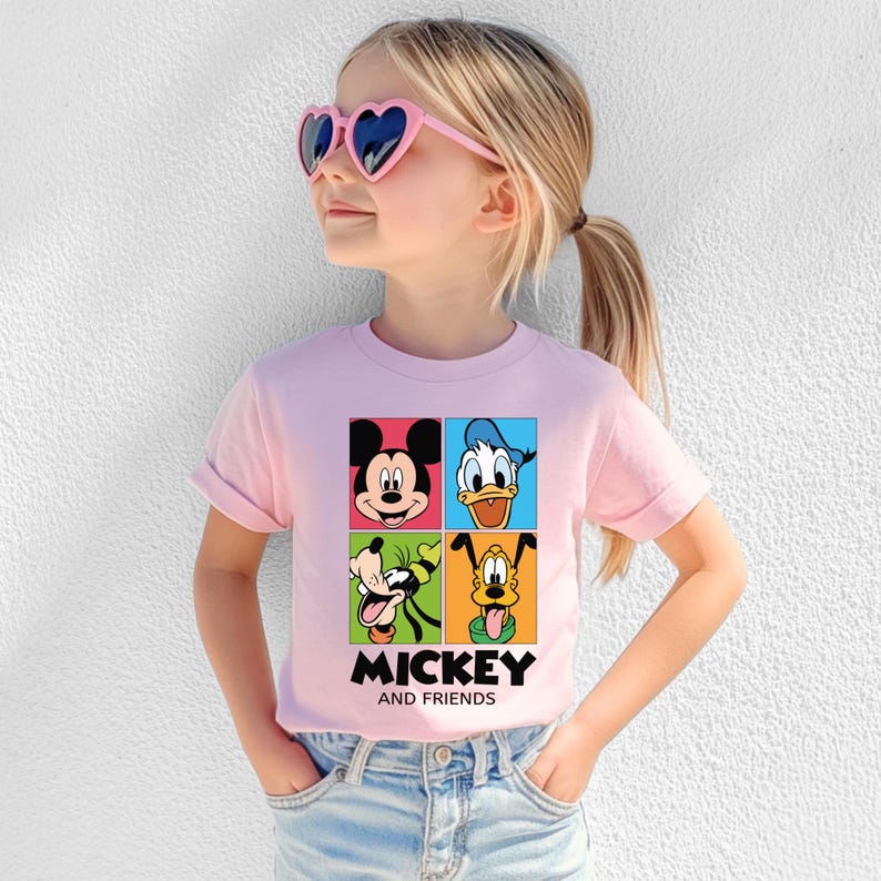 Mickey and Friends Kids Shirt, Walt Disney World Boys Shirt, Donald Duck Tee, Pluto Sweatshirt, Disney Mouse Trip Shirt, Goofy Top