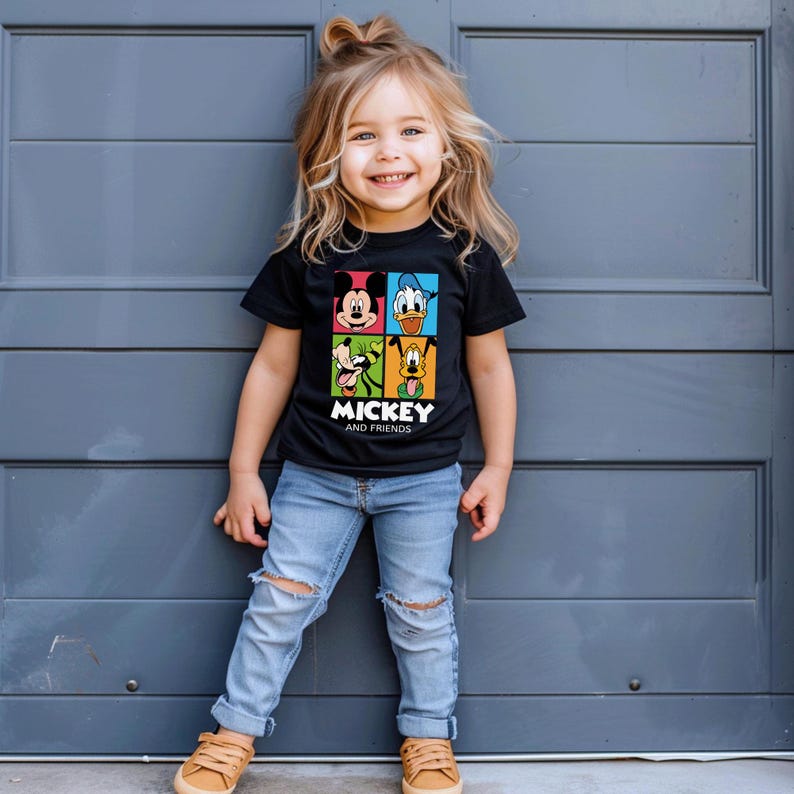 Mickey and Friends Kids Shirt, Walt Disney World Boys Shirt, Donald Duck Tee, Pluto Sweatshirt, Disney Mouse Trip Shirt, Goofy Top