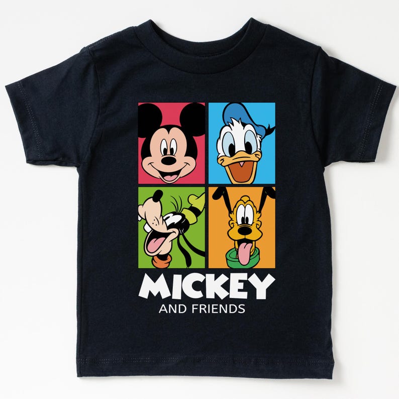 Mickey and Friends Kids Shirt, Walt Disney World Boys Shirt, Donald Duck Tee, Pluto Sweatshirt, Disney Mouse Trip Shirt, Goofy Top