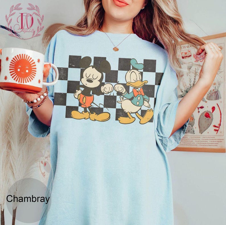 Retro Disney Mickey Mouse and Donald Duck Fist Bump product image 5