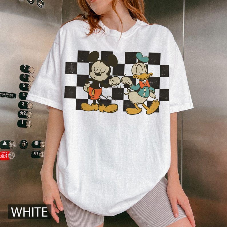 Retro Disney Mickey Mouse and Donald Duck Fist Bump product image 9