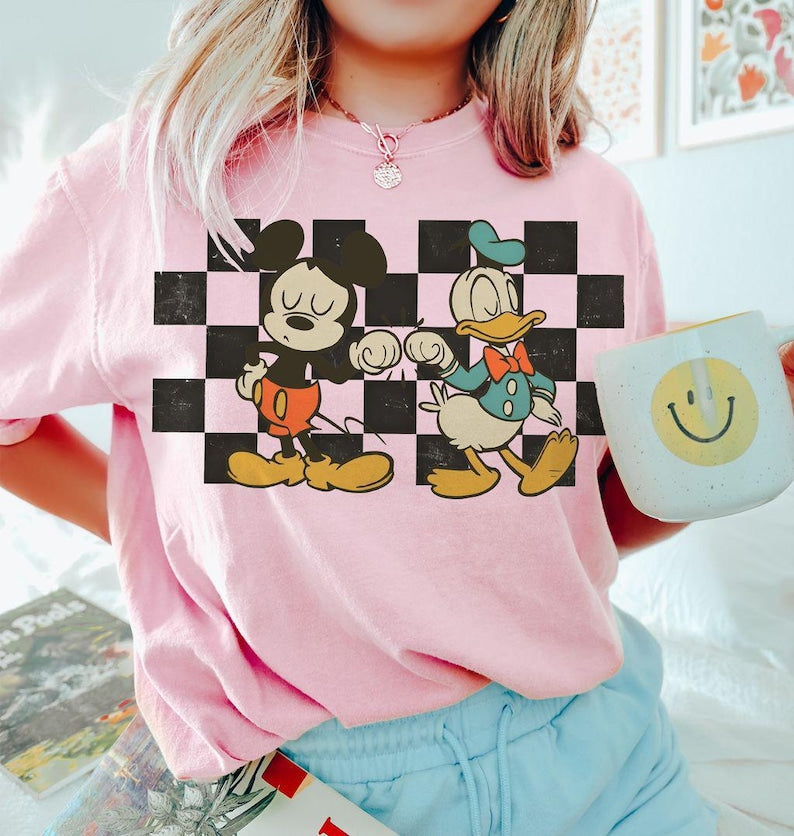 Retro Disney Mickey Mouse and Donald Duck Fist Bump product image 4
