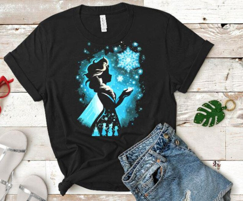 Elsa Watercolor Frozen T-Shirt/Disney Trip Shirt/Frozen Shirt/Disney Trip T-Shirt/Disneyland shirt/Disney Elsa and Anna Shirt