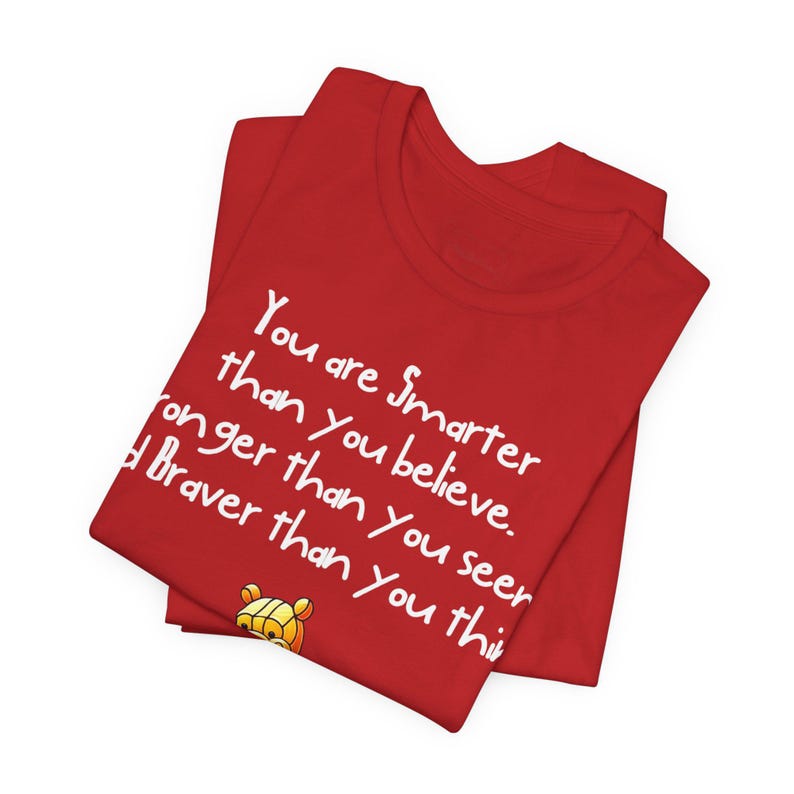 Winnie the Pooh Stained Glass Quote T-Shirt - Inspirational Pooh Tee