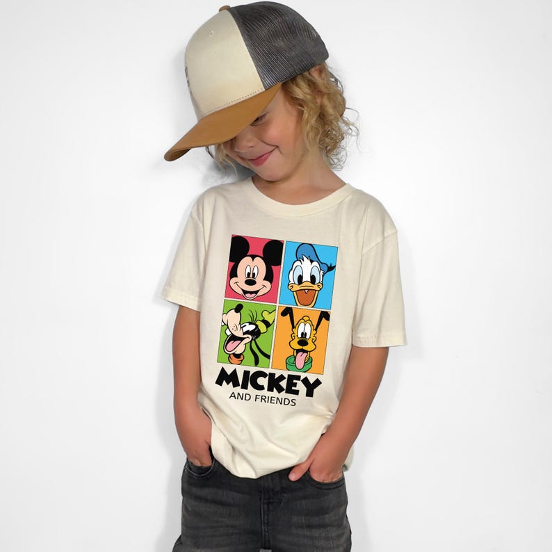 Mickey and Friends Kids Shirt, Walt Disney World Boys Shirt, Donald Duck Tee, Pluto Sweatshirt, Disney Mouse Trip Shirt, Goofy Top