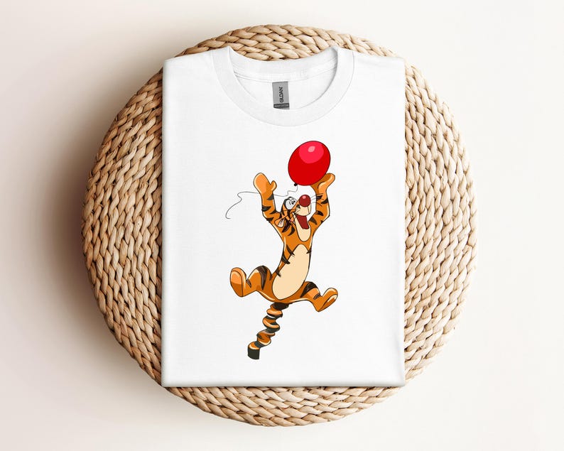 Disney Winnie the Pooh Tigger Balloons Shirt,Winnie the Pooh Friends Shirt,The Pooh Family Shirt,Pooh Matching Shirt,The Pooh Birthday Shirt