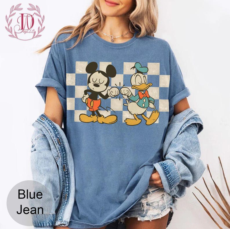 Retro Disney Mickey Mouse and Donald Duck Fist Bump product image 3