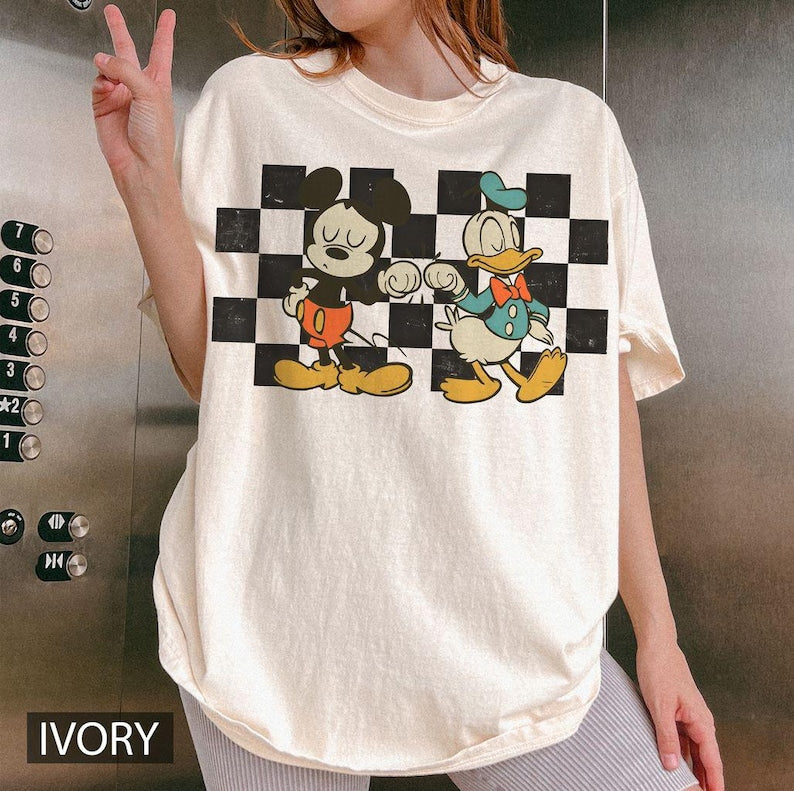 Retro Disney Mickey Mouse and Donald Duck Fist Bump product image 7