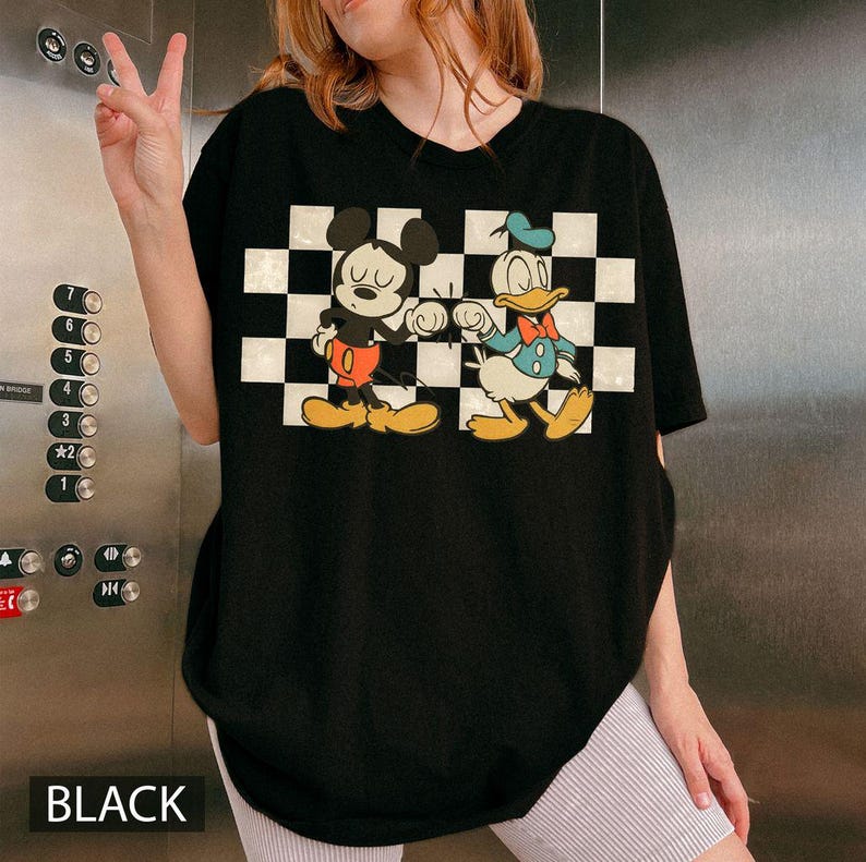 Retro Disney Mickey Mouse and Donald Duck Fist Bump product image 8