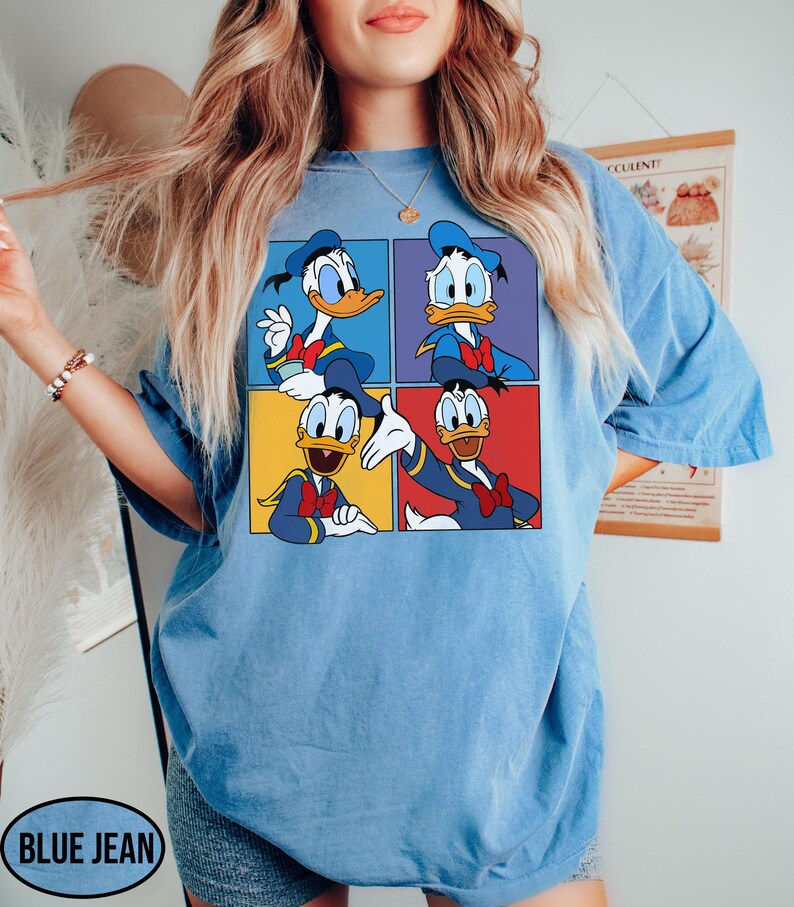 Donald Duck Comfort Colors Shirt: Disneyworld Matching Tee