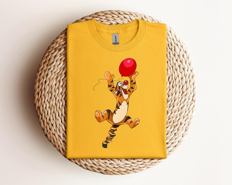 Disney Winnie the Pooh Tigger Balloons Shirt,Winnie the Pooh Friends Shirt,The Pooh Family Shirt,Pooh Matching Shirt,The Pooh Birthday Shirt