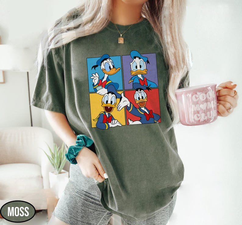 Donald Duck Comfort Colors Shirt: Disneyworld Matching Tee