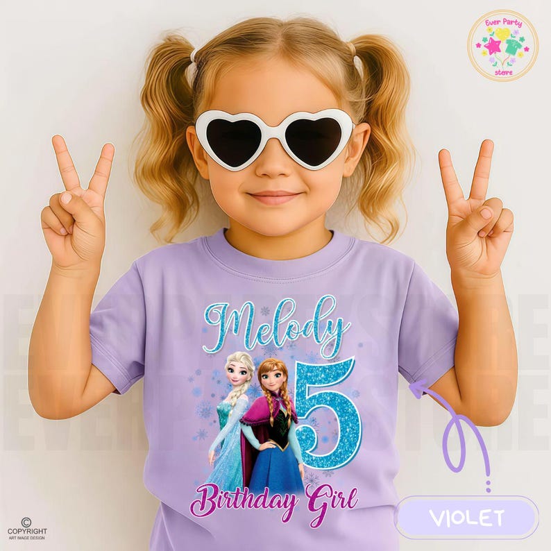 Personalized Princess Birthday Raglan Shirt, Family Matching IG31