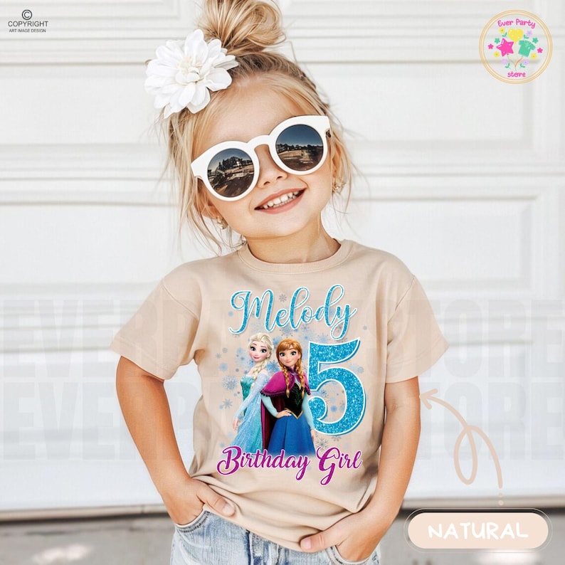 Personalized Princess Birthday Raglan Shirt, Family Matching IG31