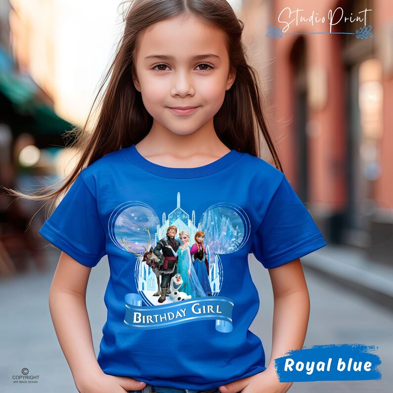 Personalized Princess Birthday T-Shirt, Party Theme IN15